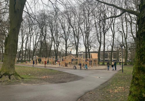 Speeltuin in Slotpark maakt het stadspark levendiger!